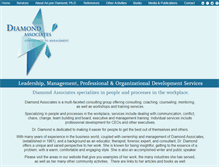 Tablet Screenshot of diamondassociates.net